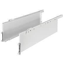 Zargen 6236 Drawer Slide with 100lb Capacity, 3/4 Extension, 6", White Epoxy, 20