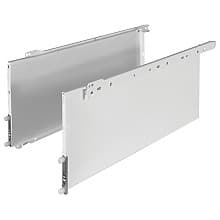 Zargen 6436 Drawer Slide with 100lb Capacity, 3/4 Extension, 9", White Epoxy