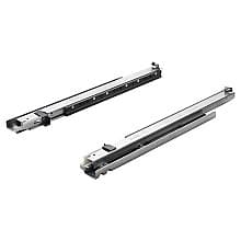 Progressa Shelf Undermount Slide, 170lb Capacity, Full Extension, Soft-Closing
