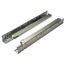 Elite Plus Undermount Drawer Slide for 5/8" Material, 100lb Capacity Full Extension Soft-Closing, Bulk Pack