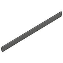 Nova Pro Divider Railing, 47" Rail W/Clip Metallic