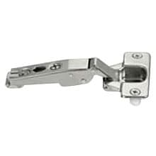 Nexis 125° Opening Hinge, 48mm Bore Pattern, Soft-Closing, Full Overlay, Nickel-Plated, Screw-On