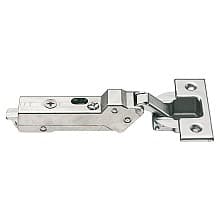 Tiomos 120° Opening Hinge, 42/45mm Bore Pattern, Soft-Closing, Full Overlay, Nickel-Plated, Impresso