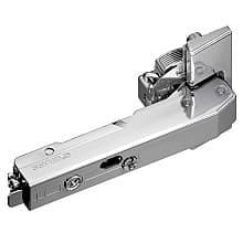 Tiomos Blind Corner 110° Opening Hinge, 42/45mm Bore Pattern, Soft-Closing, Inset, Impresso