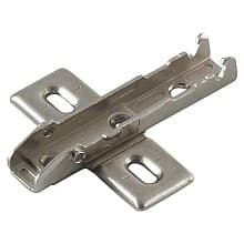 Tiomos Adjustment Wing Mounting Plate for Wood Screws, 4-Point Fixing, Screw-On