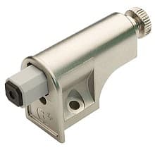 UniSoft Universal Soft-Close Adapter, Nickel-Plated, Polybag