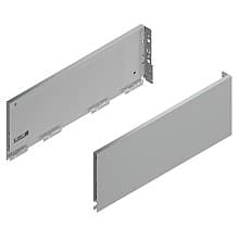 Vionaro H185 Drawer Side Slide, 7-1/4", Silver Gray