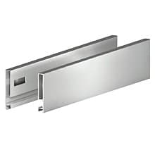 Vionaro H121 Drawer Slide, 4-3/4", Silver Gray