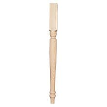 2-1/4" Wide x 29" High Country Table Leg
