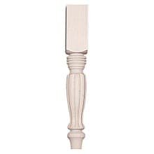 2-1/4" Wide x 15-1/4" High Country French Table Leg