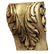 5-1/2" Acanthus Block Hand Carved Corbel, Oak