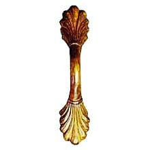 8-1/2" Gardenia Vertical Wood Pull