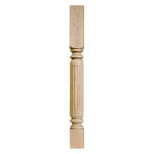 35-1/4" Athens Fluted Whole Turning, Pine