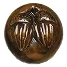 1-3/4" Acorn Large Wood Knob, Oak, 1-3/8" Projection