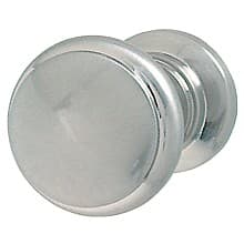31mm Round Knob, Matte Nickel-Plated