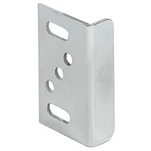 Strike Plate with Adjustment Slot, Nickel-Plated