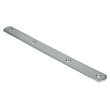 230mm x 20mm Steel Door Panel Connector, White