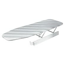 20" No-Door Ironing Board, White Finish