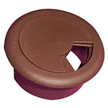 50mm Wire Grommet, Brown, Plastic