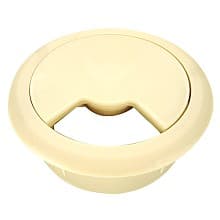 60mm Wire Grommet, Almond, 72mm