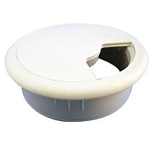 80mm Wire Grommet, White