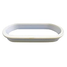 6398 6-1/2" x 3" 2-Piece Wire Grommet Liner