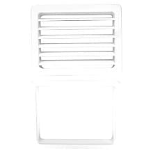 6437 4-1/2" x 3-1/2" 2-Piece Ventilation Grommet