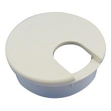 6730 2-1/2" 2-Piece Economy Wire Grommet, White