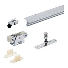 Top Line Grant 71-222 Track/Hardware Set for Single Sliding Joining Door
