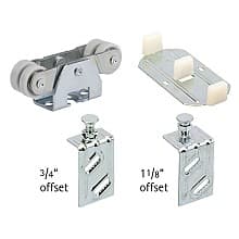 Top Line Grant® 72-134 By-passing Door Hardware Set