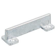 Floor Guide 7015, Zinc Plated Finish