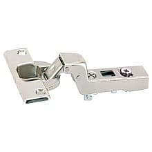 Intermat 9936 95&#730; Opening Thick Door Hinge, 45mm Bore Pattern, Self-Closing, Inset