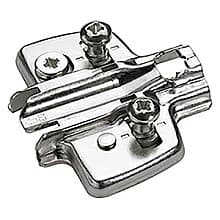 Adjustment Steel Cross Mounting Plate with Locating Pin/Special Screw, Nickel-Plated