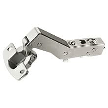 9088026 Sensys 8639i W45 95° Opening Hinge with Integrated Silent System, Self Closing, Inset, Nickel-Plated, Screw-On