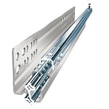 21" Quadro IW21 4D Undermount Drawer Slide for 5/8" Material, 100lb Capacity Full Extension with Silent System Soft-Closing