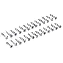 Fixing Screw for 25mm Thickness Shelf, Galvanized by Hettich America