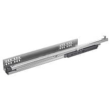 Quadro YOU Left Drawer Slide with 30kg Capacity, Full Extension, Soft-Closing, Galvanized Steel