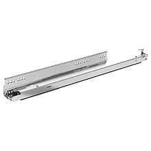 Actro YOU Left Drawer Slide with 40kg Capacity, Full Extension, Soft&#45;Closing, Galvanized Steel