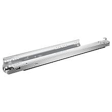 Actro YOU IW21 Left Drawer Runner with 40kg Capacity, Full Extension, Push-to-Open, Galvanized Steel, 350mm