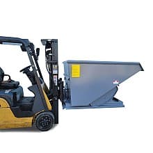 Iron Bull 2 Yard Self-Dumping Hopper, Bin Only, 2800lb Capacity, Model 200G28QS