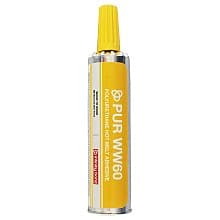 WW30 Polyurethane Hot Melt Adhesive, Translucent, 50g Cartridge, 60 Sec Set