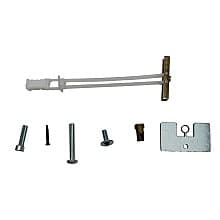 Drywall/Steel Conversion Kit for Innovashelf T-LOC-15 Floating Shelf Brackets.