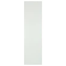 7-3/4" Flat White Door Non-Electric Ironing Center with 42" Swiveling Board/Right-Side Hinge, Unfinished Finish