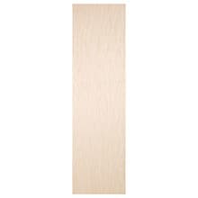 3-3/4" Flat Maple Veneer Door Non-Electric Ironing Center with 42" Non-Swiveling Board/Right-Side Hinge, Unfinished Finish