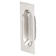 3-1/8" Flush Pull, Satin Chrome