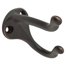 1-3/4" Coat/Hat Hook, Aged Bronze Finish