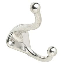 1-1/2" Coat/Hat Hook, 1-1/4" Width