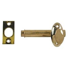 2-1/2" Mortise Bolt, Bright Brass