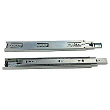 4600 Standard Drawer Slide with 100lb Capacity, Full Extension with 1.5" Overtravel, Side-Mount, Black, 20