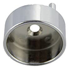 1-5/16" Diameter Closet Rod Closed Round Socket with 5mm Pin/Screw